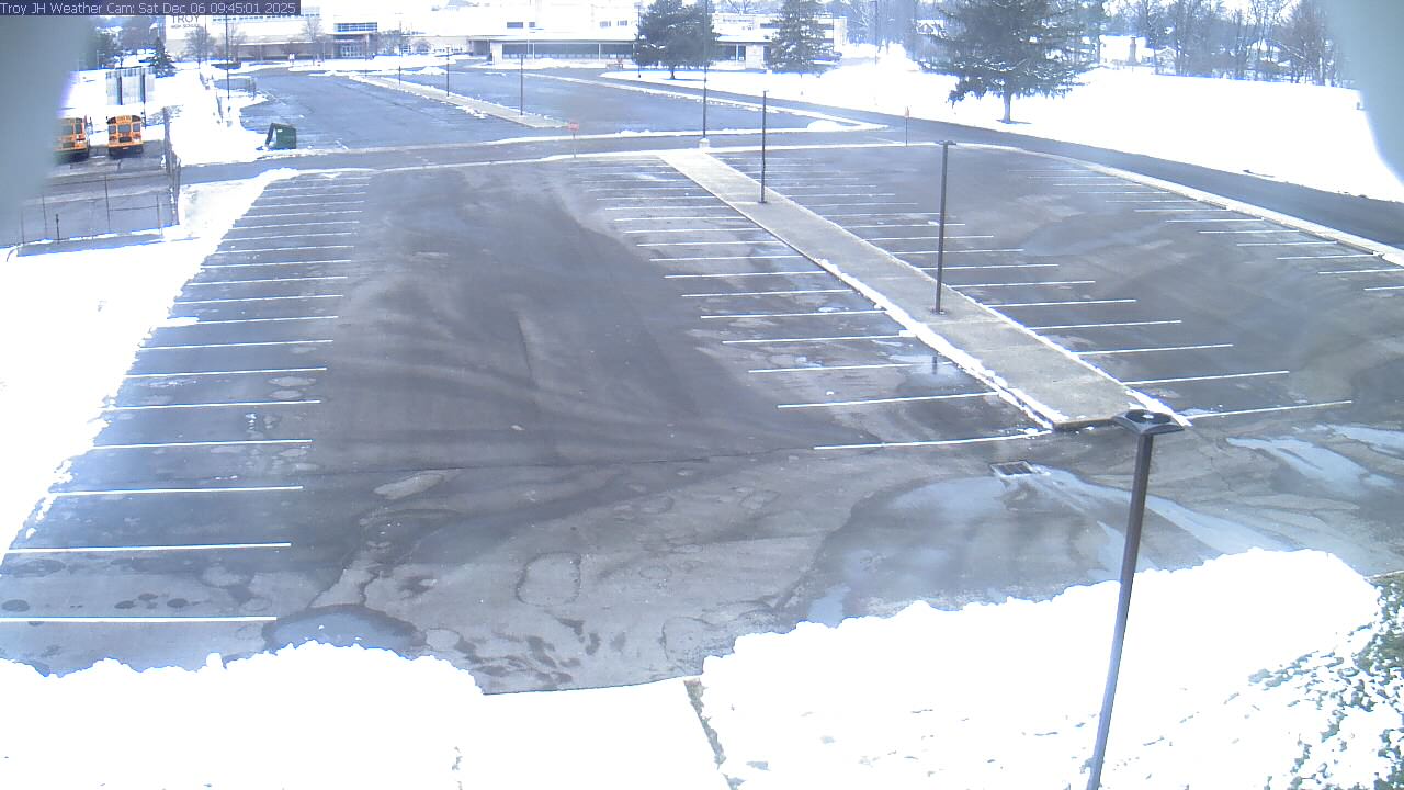 Thumbnail for current weather camera view from Troy JHS in Troy, Ohio