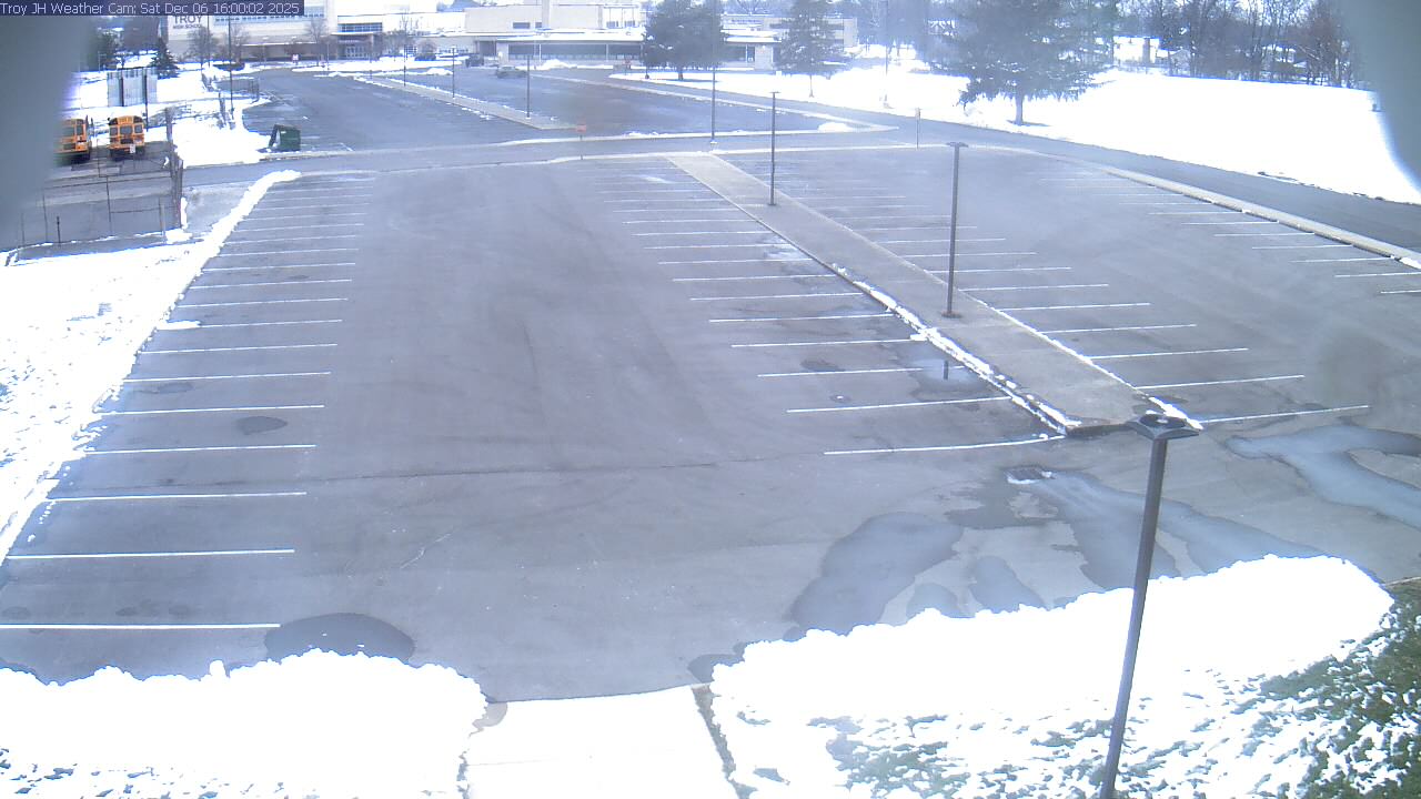 Thumbnail for current weather camera view from Troy JHS in Troy, Ohio