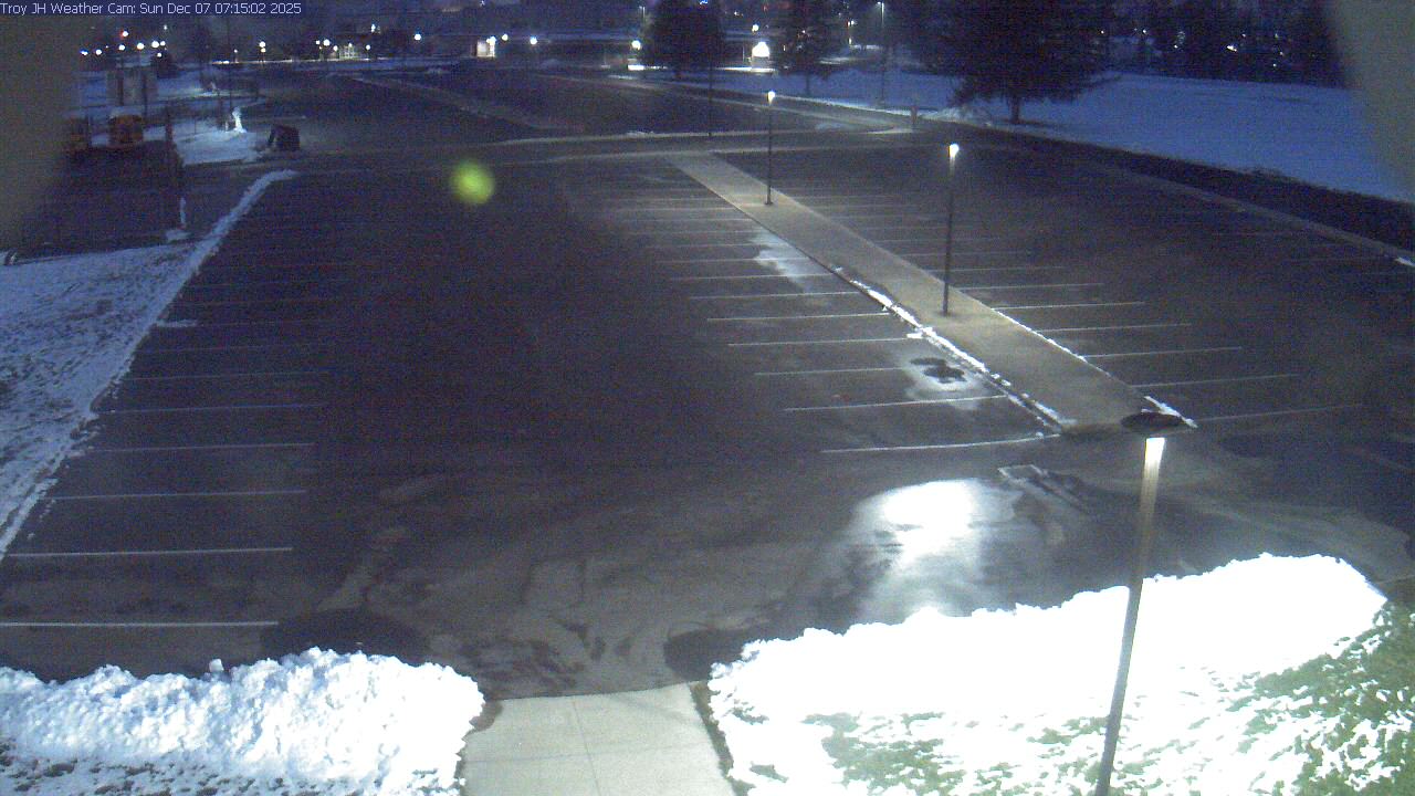Thumbnail for current weather camera view from Troy JHS in Troy, Ohio
