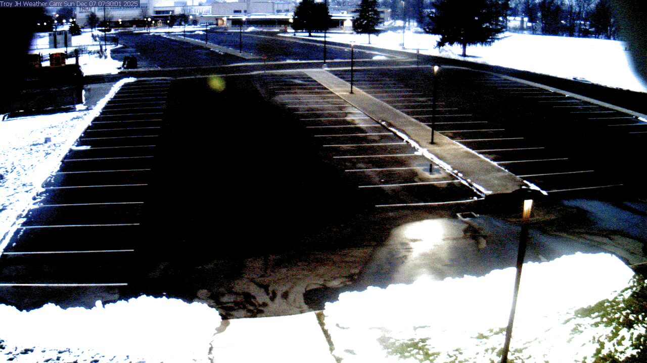 Thumbnail for current weather camera view from Troy JHS in Troy, Ohio