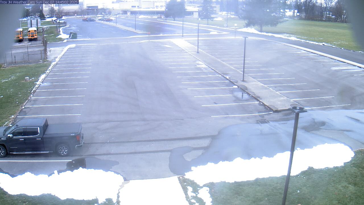 Thumbnail for current weather camera view from Troy JHS in Troy, Ohio