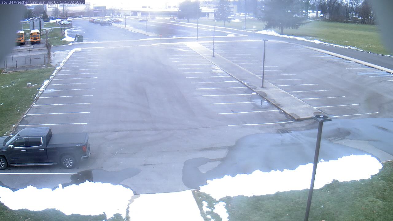 Thumbnail for current weather camera view from Troy JHS in Troy, Ohio