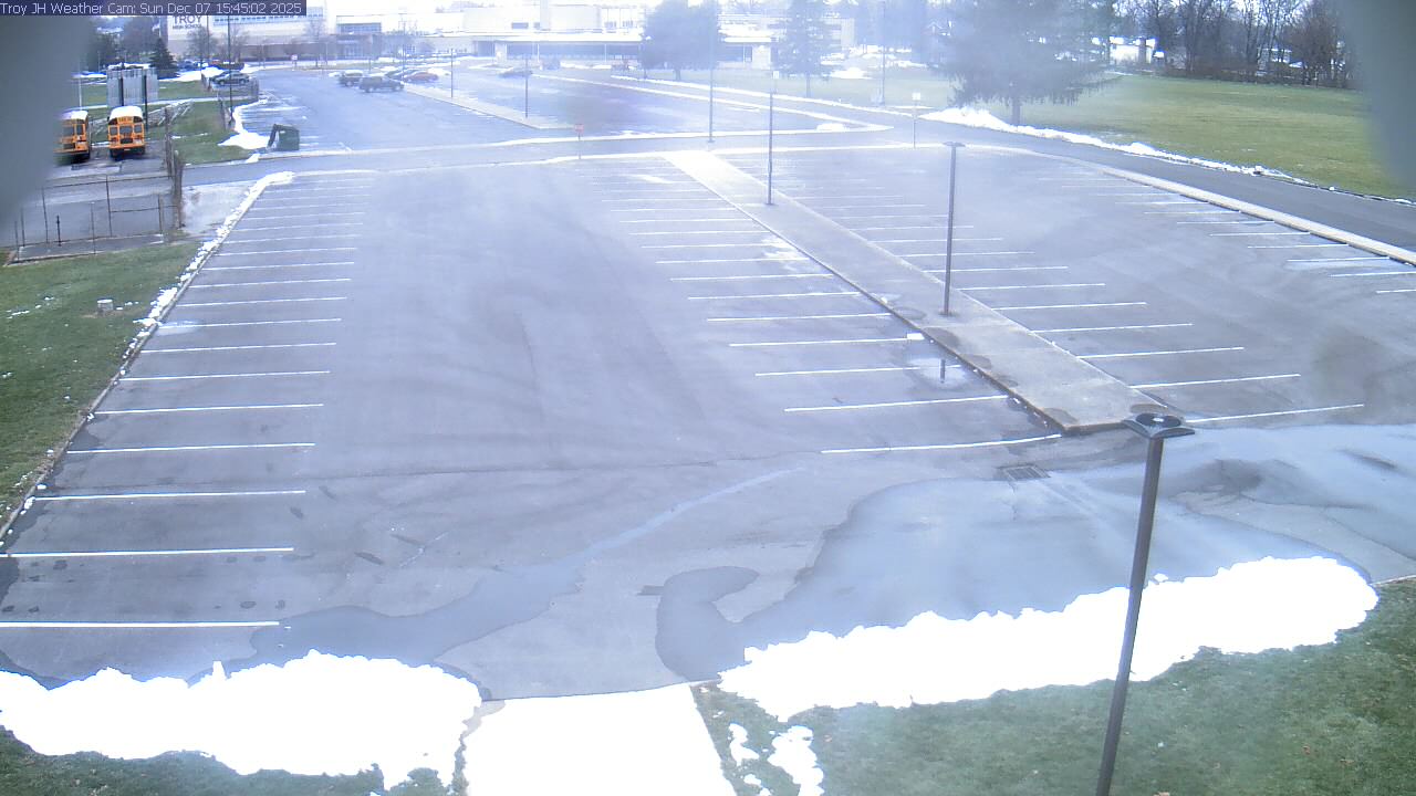 Thumbnail for current weather camera view from Troy JHS in Troy, Ohio