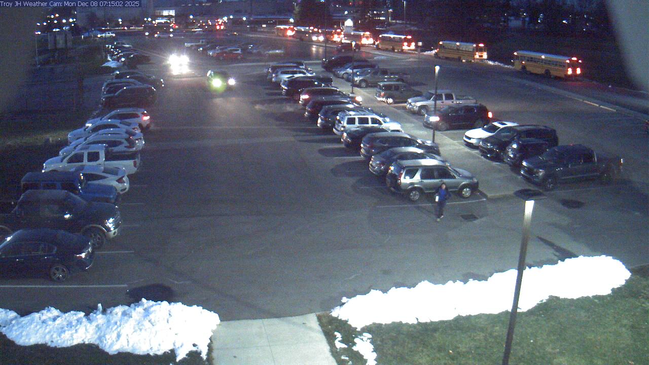 Thumbnail for current weather camera view from Troy JHS in Troy, Ohio