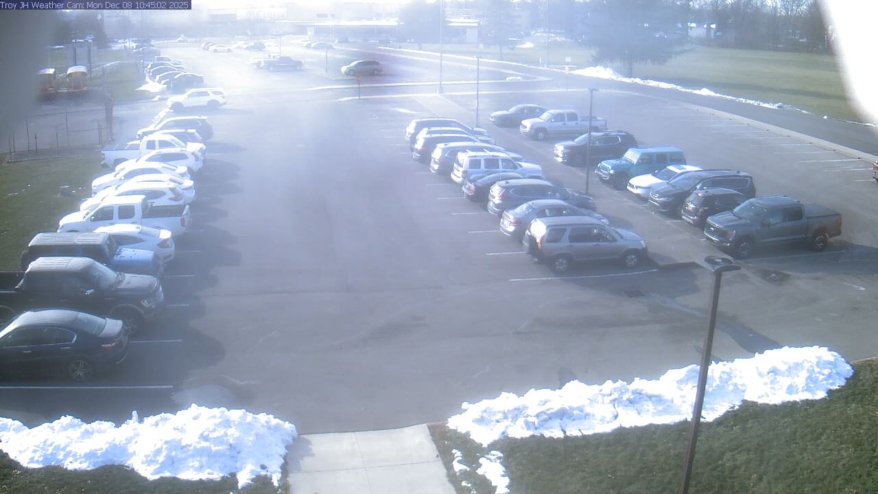 Thumbnail for current weather camera view from Troy JHS in Troy, Ohio