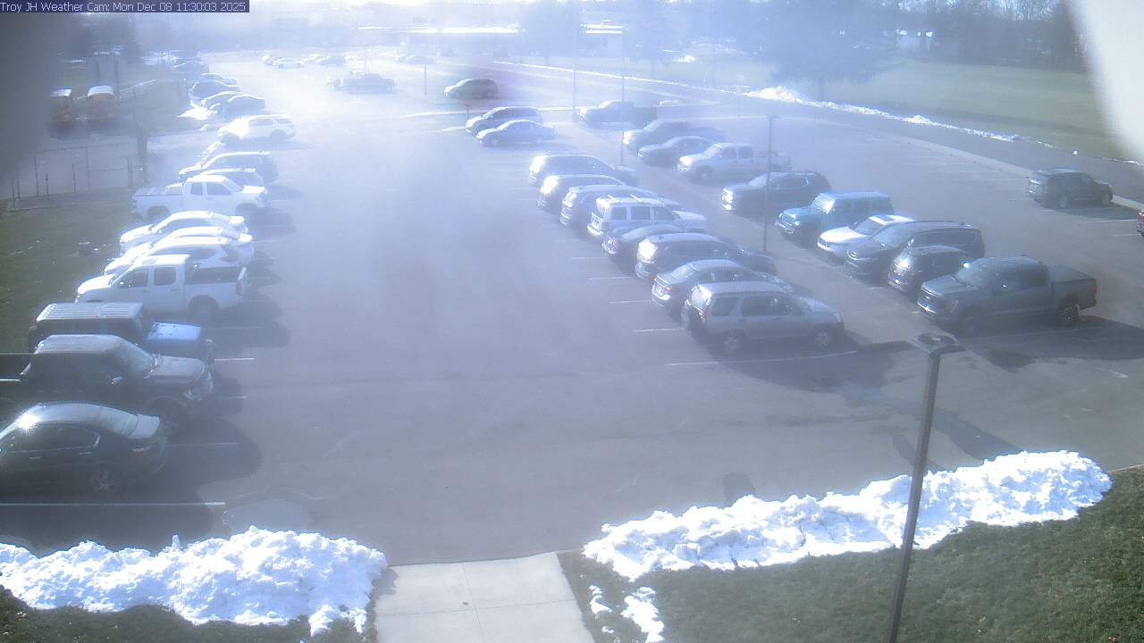 Thumbnail for current weather camera view from Troy JHS in Troy, Ohio