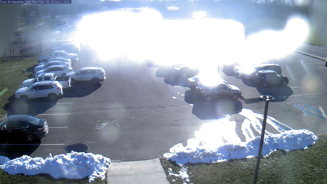 Thumbnail for current weather camera view from Troy JHS in Troy, Ohio