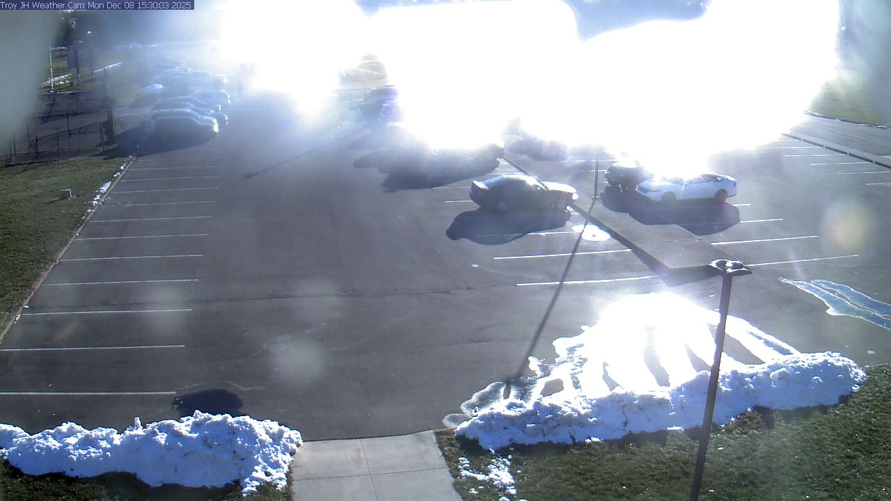 Thumbnail for current weather camera view from Troy JHS in Troy, Ohio