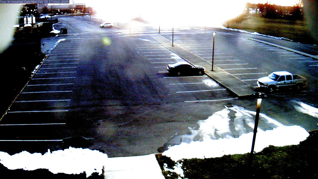 Thumbnail for current weather camera view from Troy JHS in Troy, Ohio