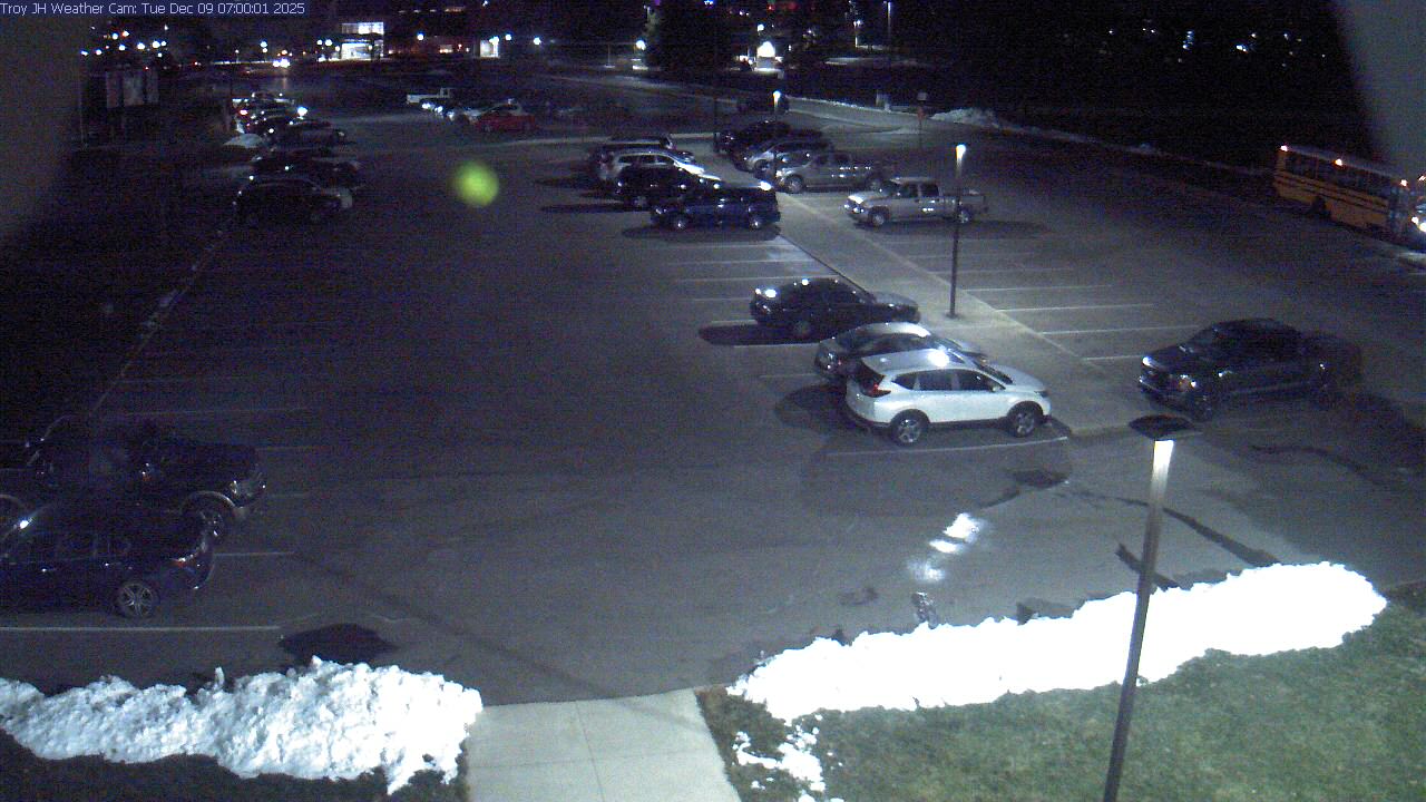 Thumbnail for current weather camera view from Troy JHS in Troy, Ohio