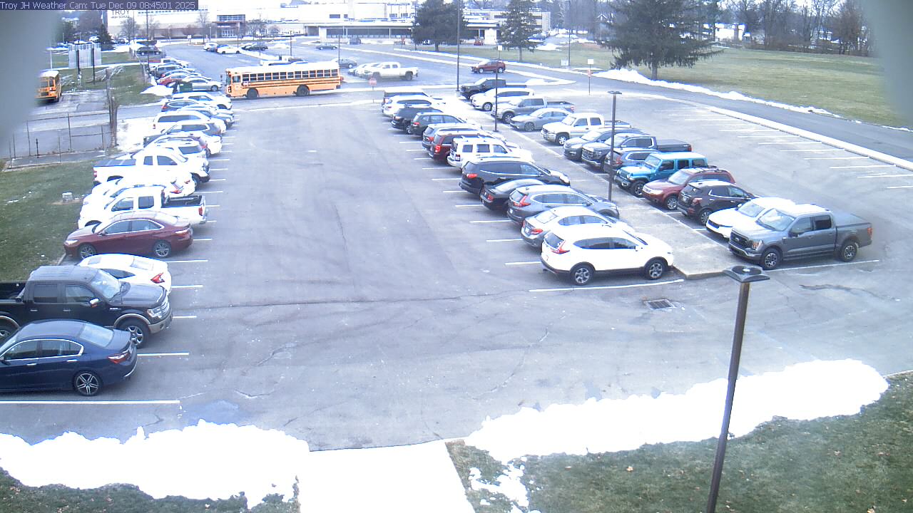 Thumbnail for current weather camera view from Troy JHS in Troy, Ohio
