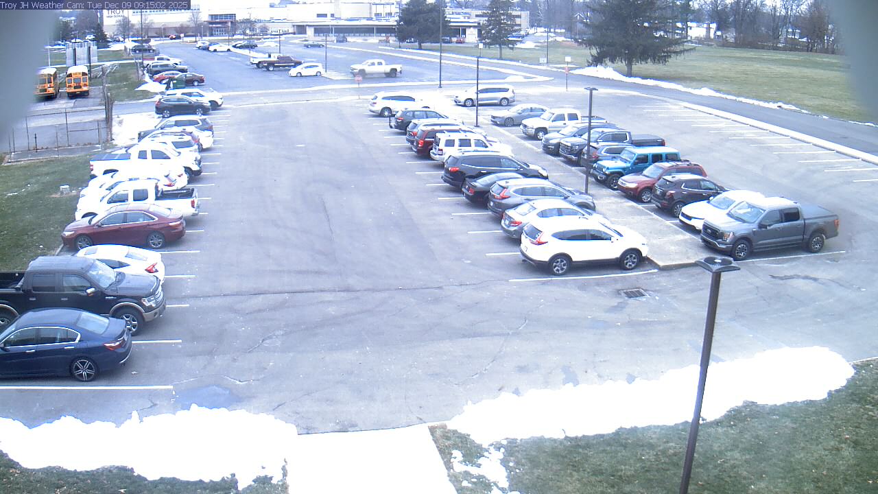 Thumbnail for current weather camera view from Troy JHS in Troy, Ohio