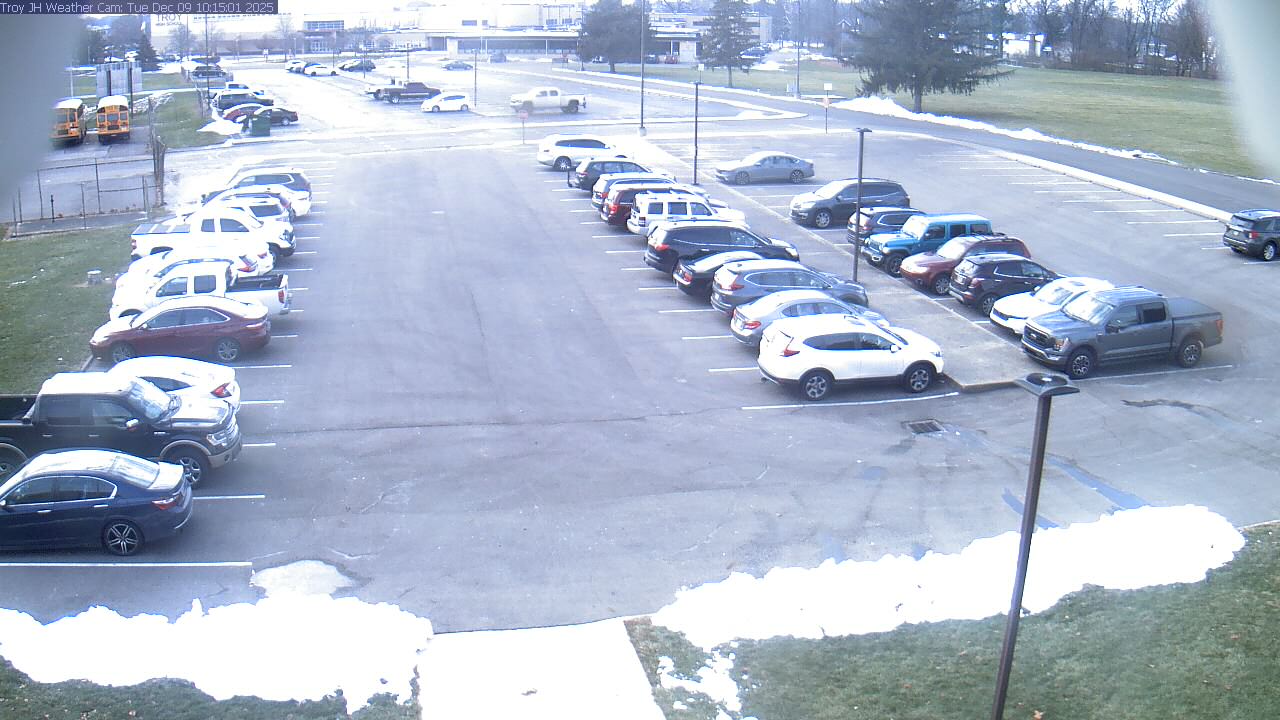 Thumbnail for current weather camera view from Troy JHS in Troy, Ohio