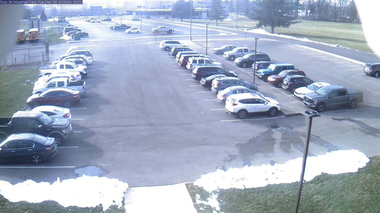 Thumbnail for current weather camera view from Troy JHS in Troy, Ohio