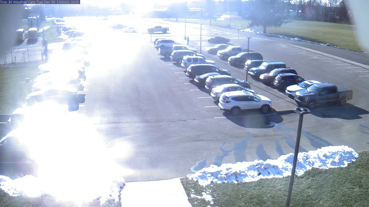 Thumbnail for current weather camera view from Troy JHS in Troy, Ohio