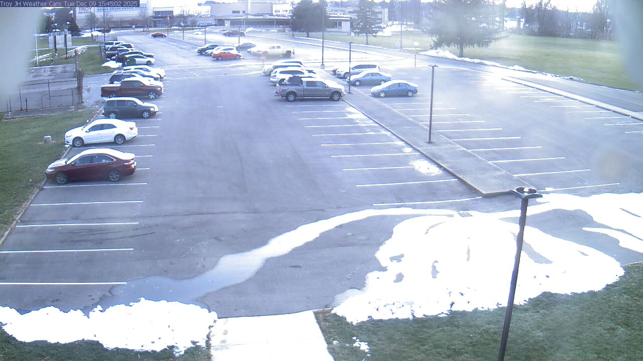Thumbnail for current weather camera view from Troy JHS in Troy, Ohio
