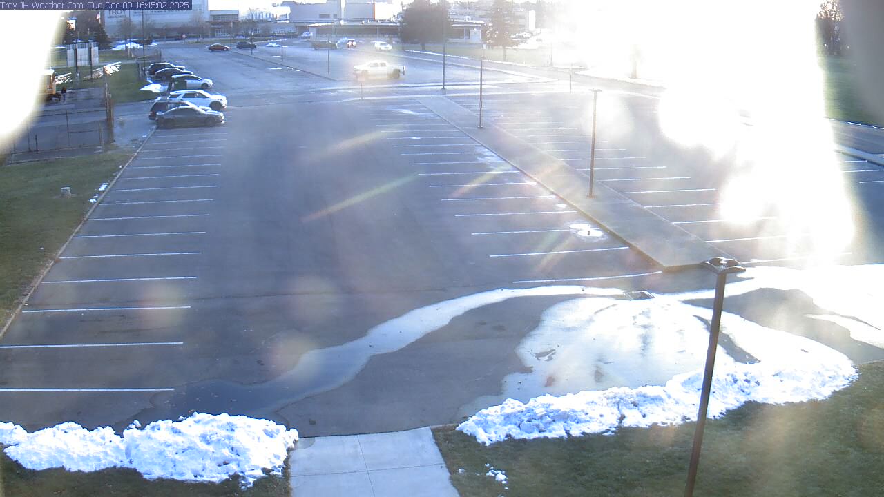 Thumbnail for current weather camera view from Troy JHS in Troy, Ohio