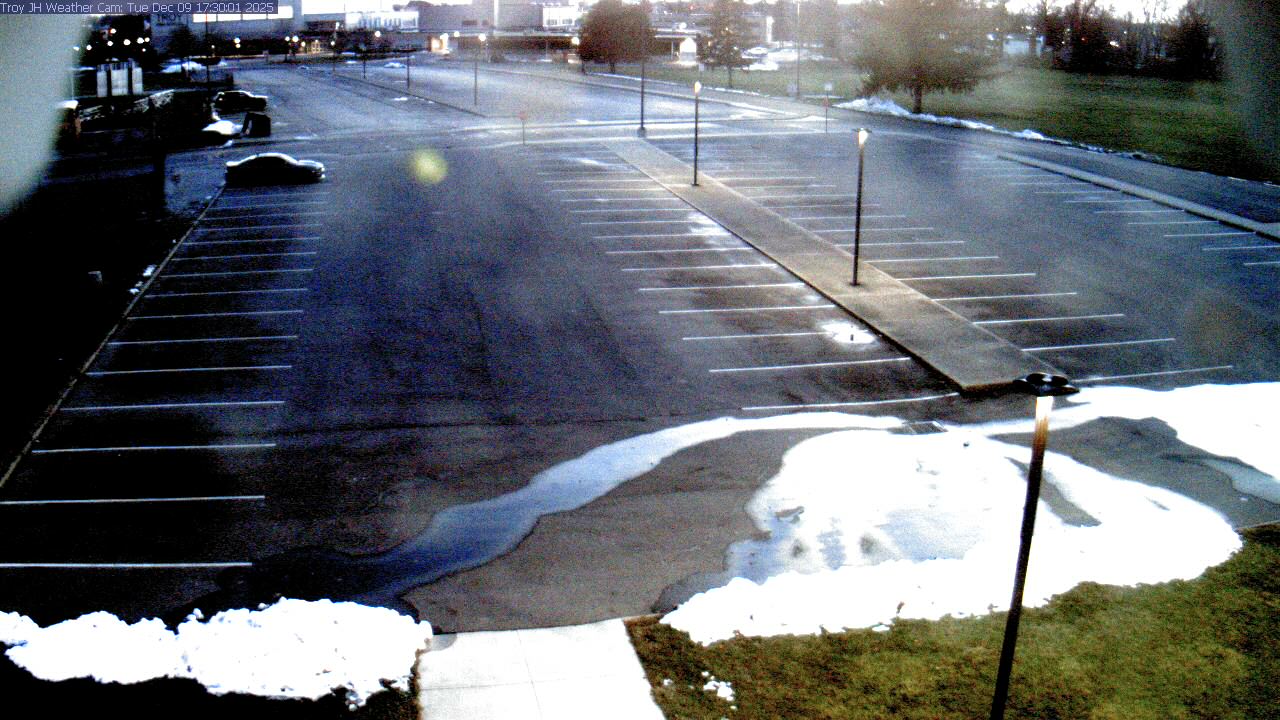Thumbnail for current weather camera view from Troy JHS in Troy, Ohio