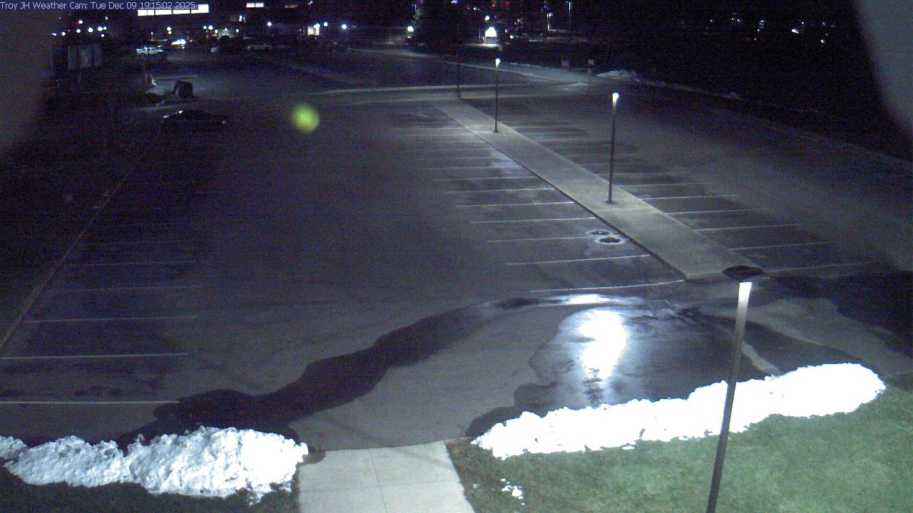 Thumbnail for current weather camera view from Troy JHS in Troy, Ohio