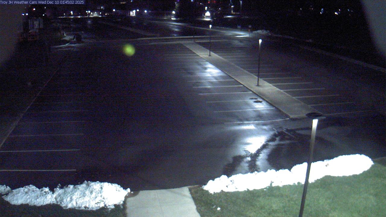 Thumbnail for current weather camera view from Troy JHS in Troy, Ohio
