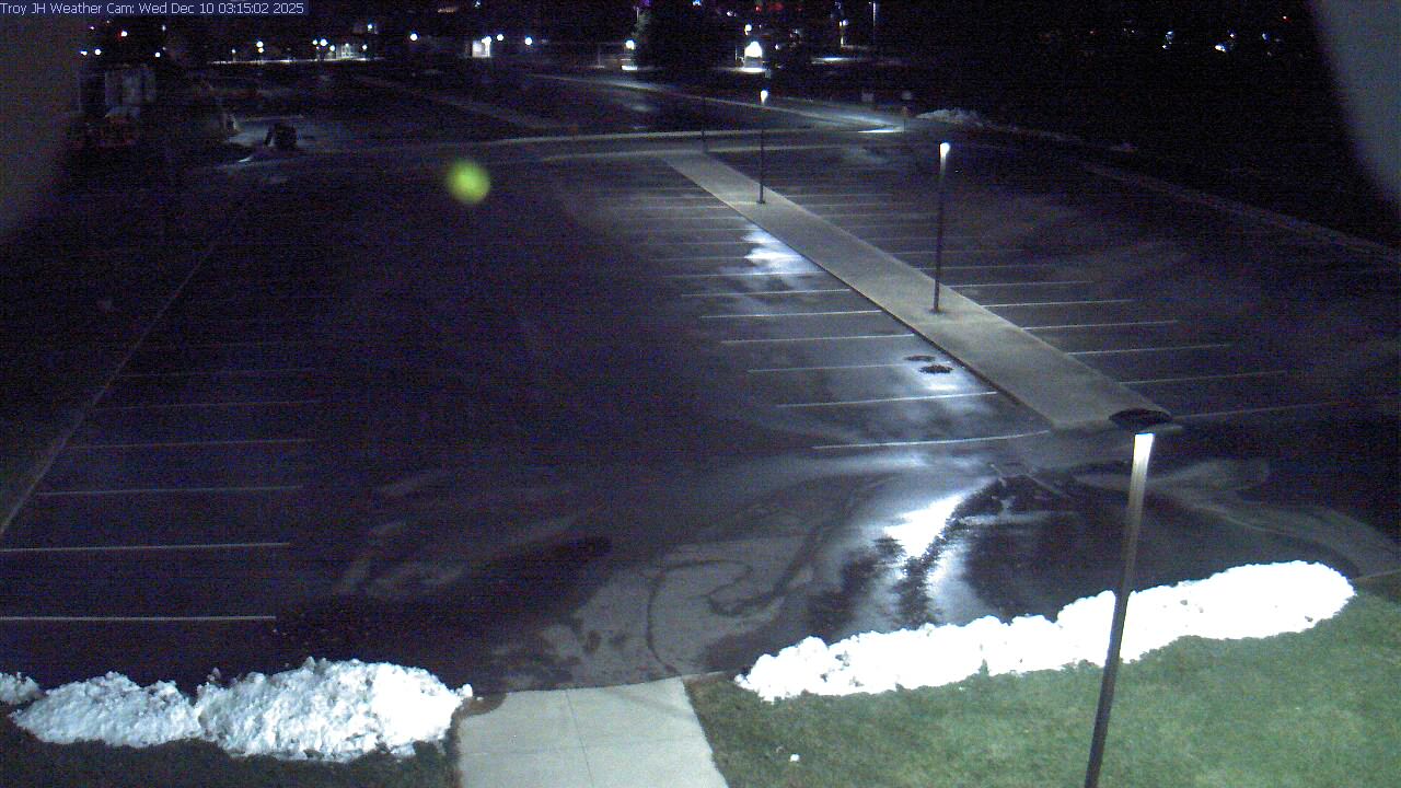 Thumbnail for current weather camera view from Troy JHS in Troy, Ohio