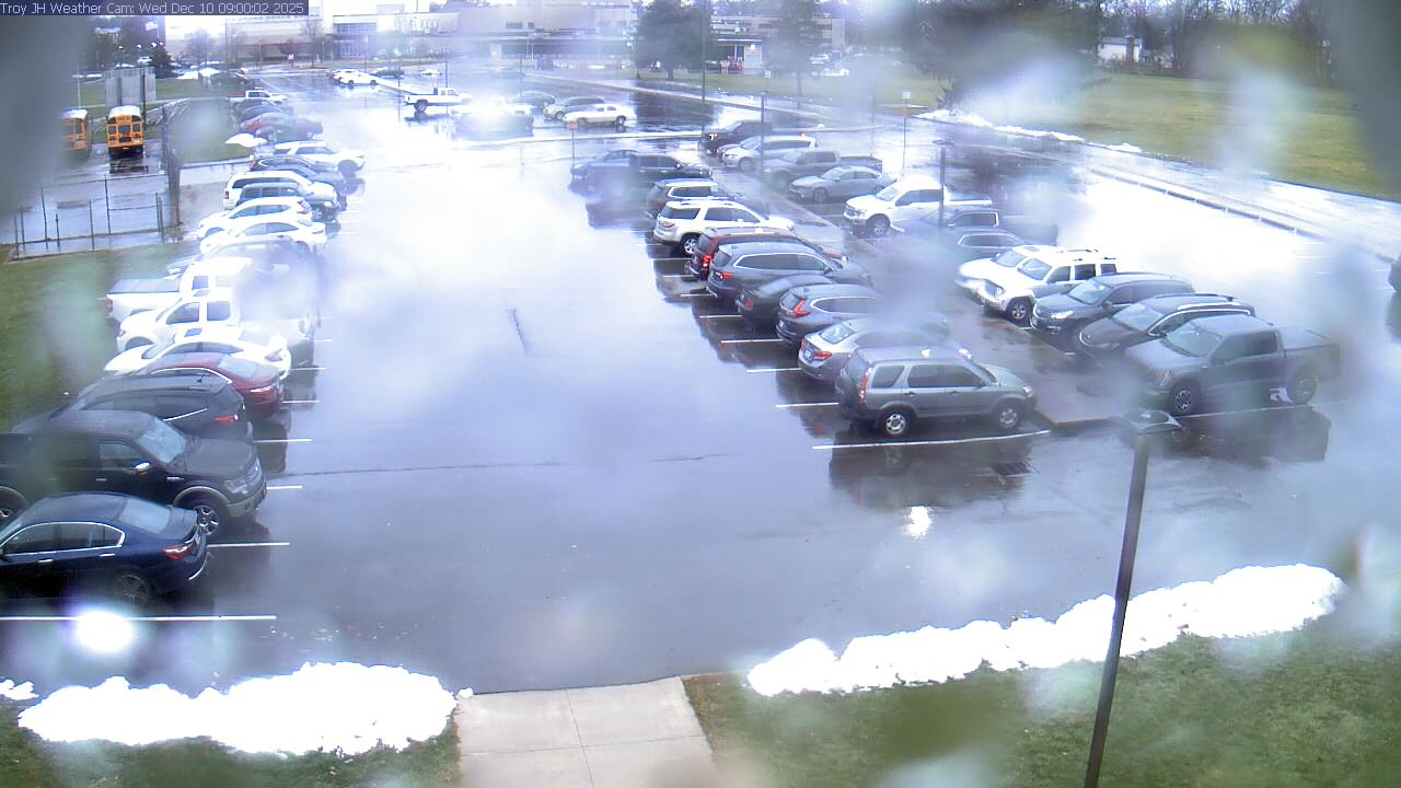 Thumbnail for current weather camera view from Troy JHS in Troy, Ohio