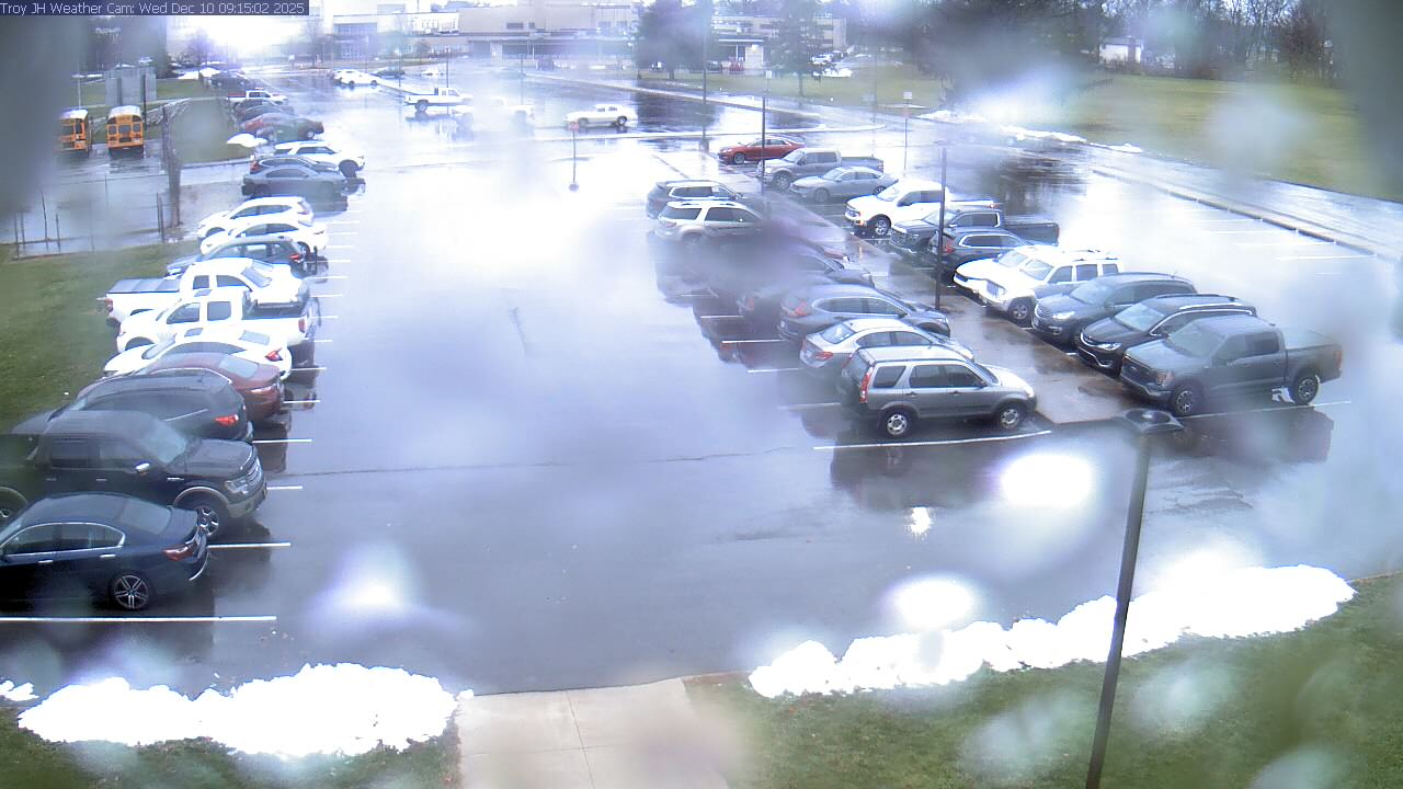 Thumbnail for current weather camera view from Troy JHS in Troy, Ohio