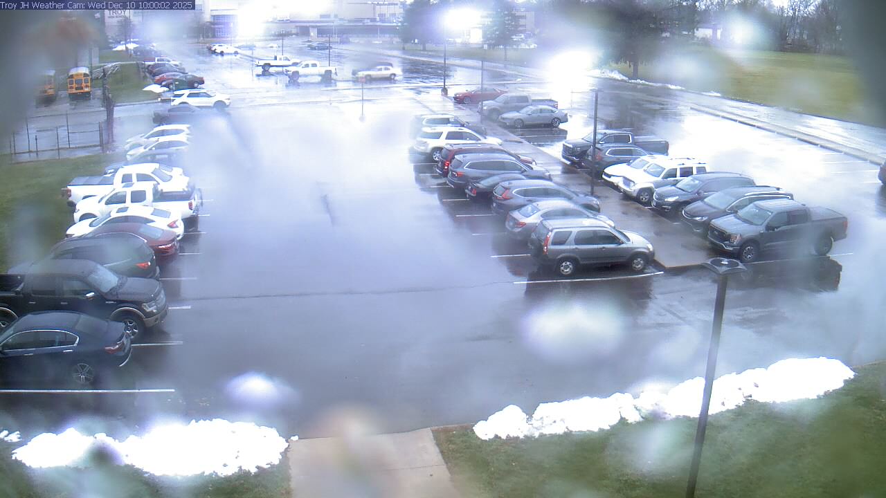 Thumbnail for current weather camera view from Troy JHS in Troy, Ohio