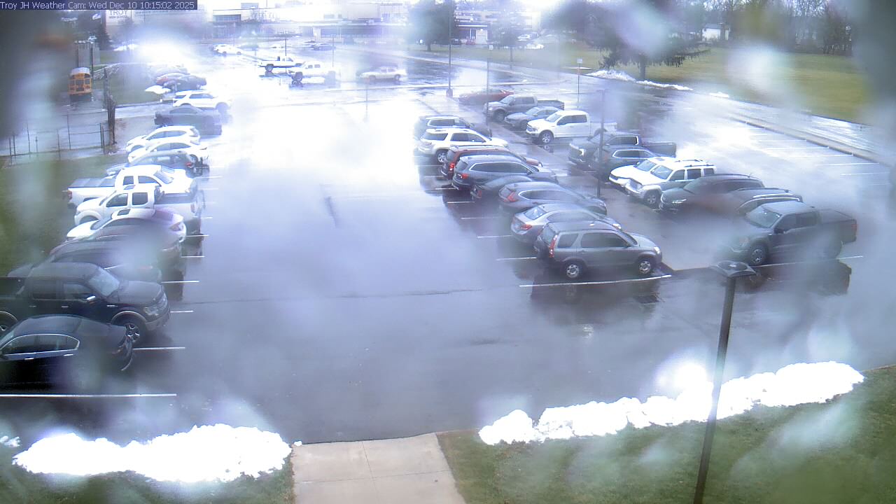 Thumbnail for current weather camera view from Troy JHS in Troy, Ohio