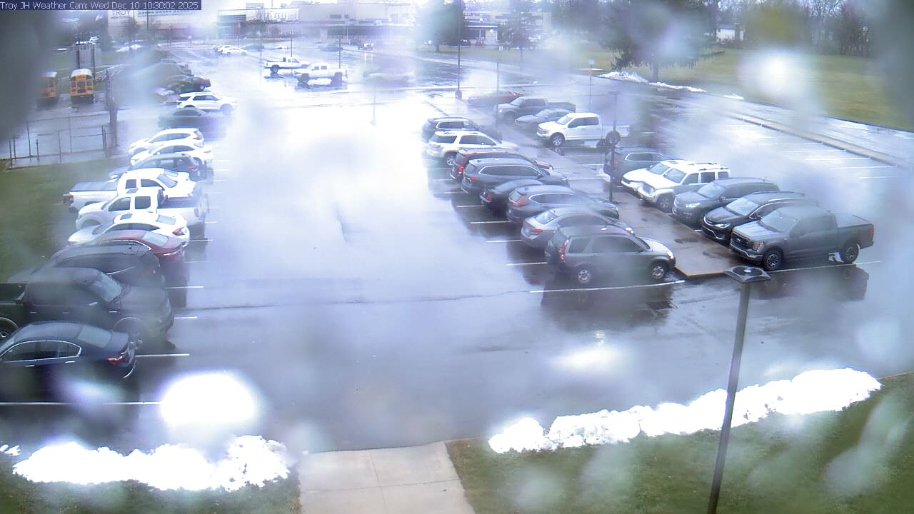 Thumbnail for current weather camera view from Troy JHS in Troy, Ohio
