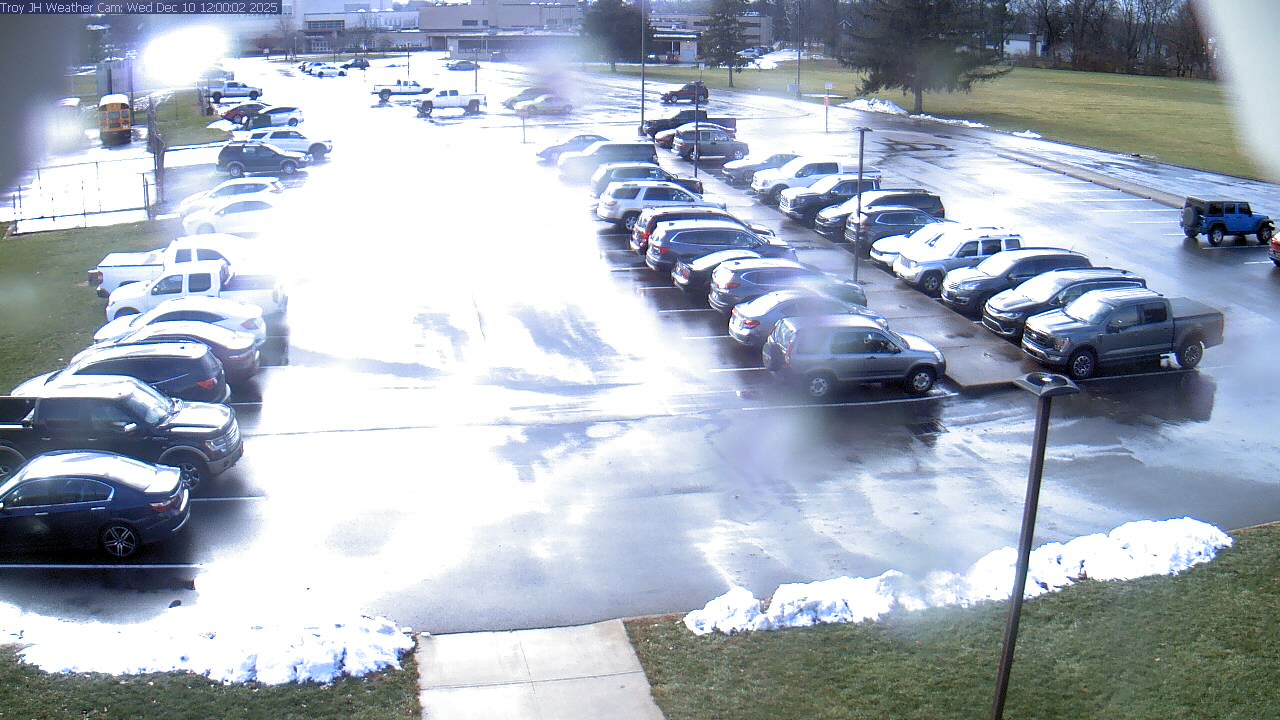 Thumbnail for current weather camera view from Troy JHS in Troy, Ohio