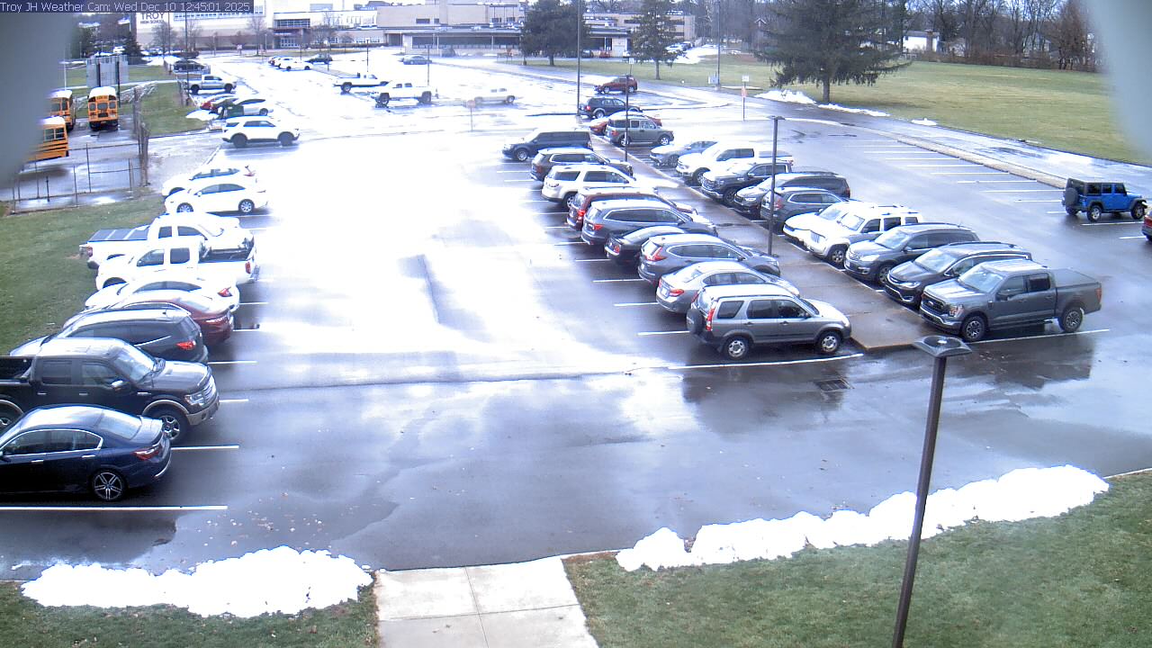 Thumbnail for current weather camera view from Troy JHS in Troy, Ohio