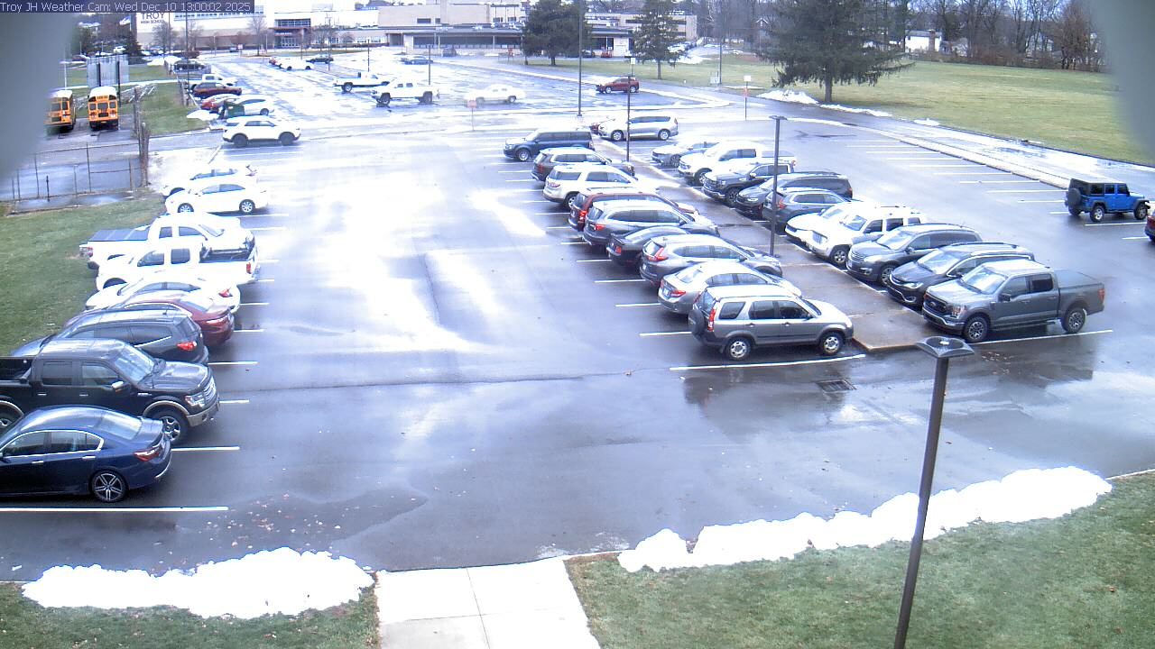Thumbnail for current weather camera view from Troy JHS in Troy, Ohio