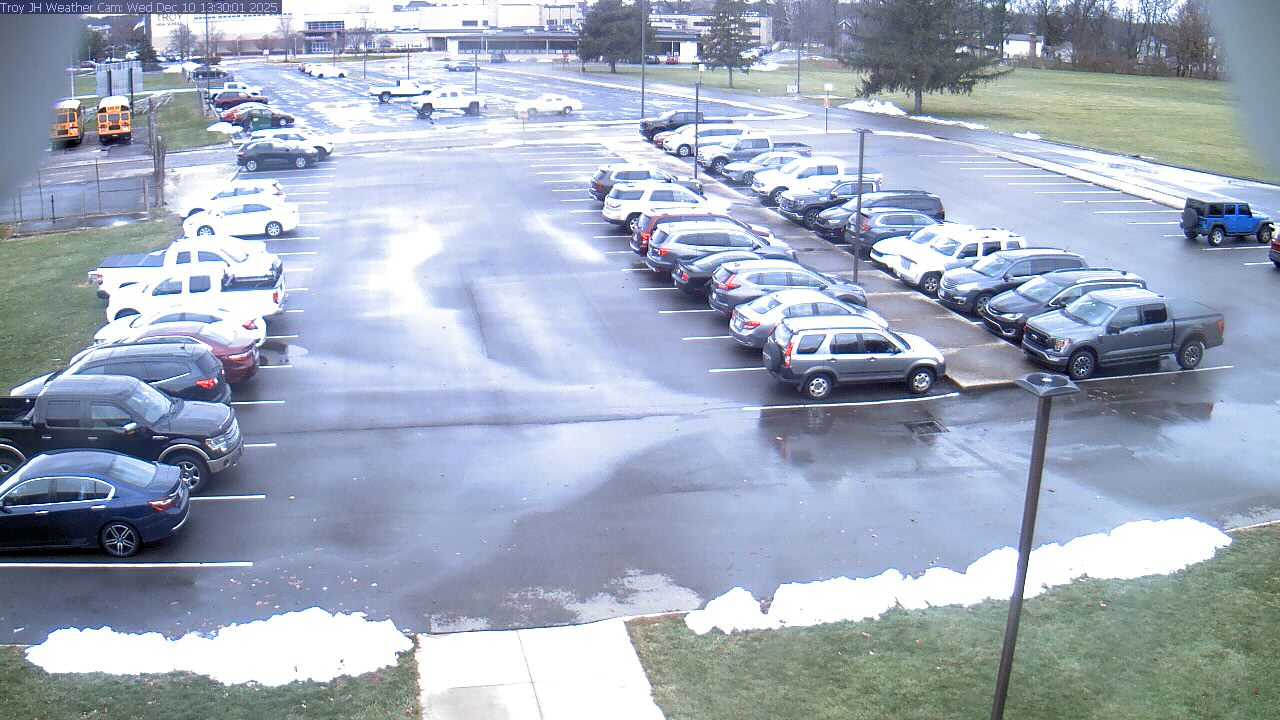 Thumbnail for current weather camera view from Troy JHS in Troy, Ohio