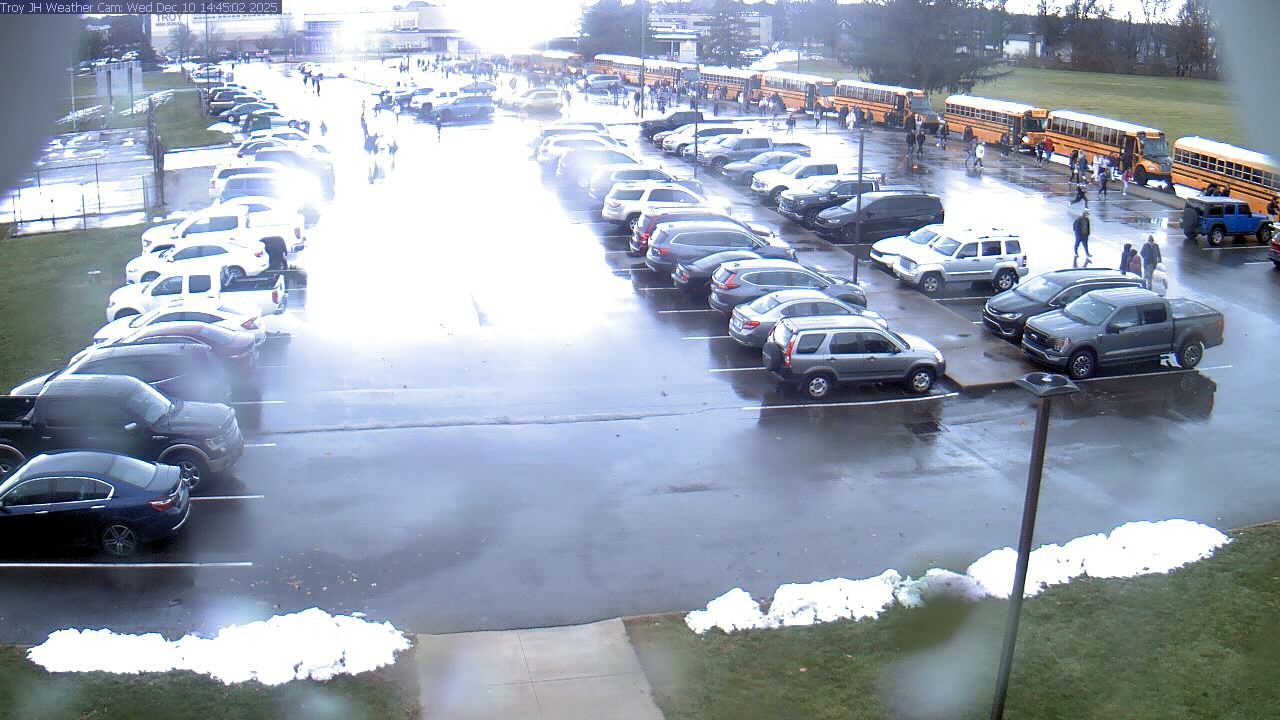 Thumbnail for current weather camera view from Troy JHS in Troy, Ohio