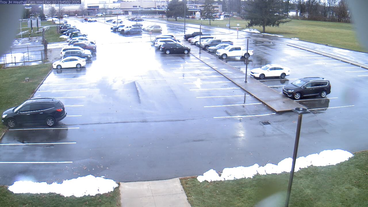 Thumbnail for current weather camera view from Troy JHS in Troy, Ohio
