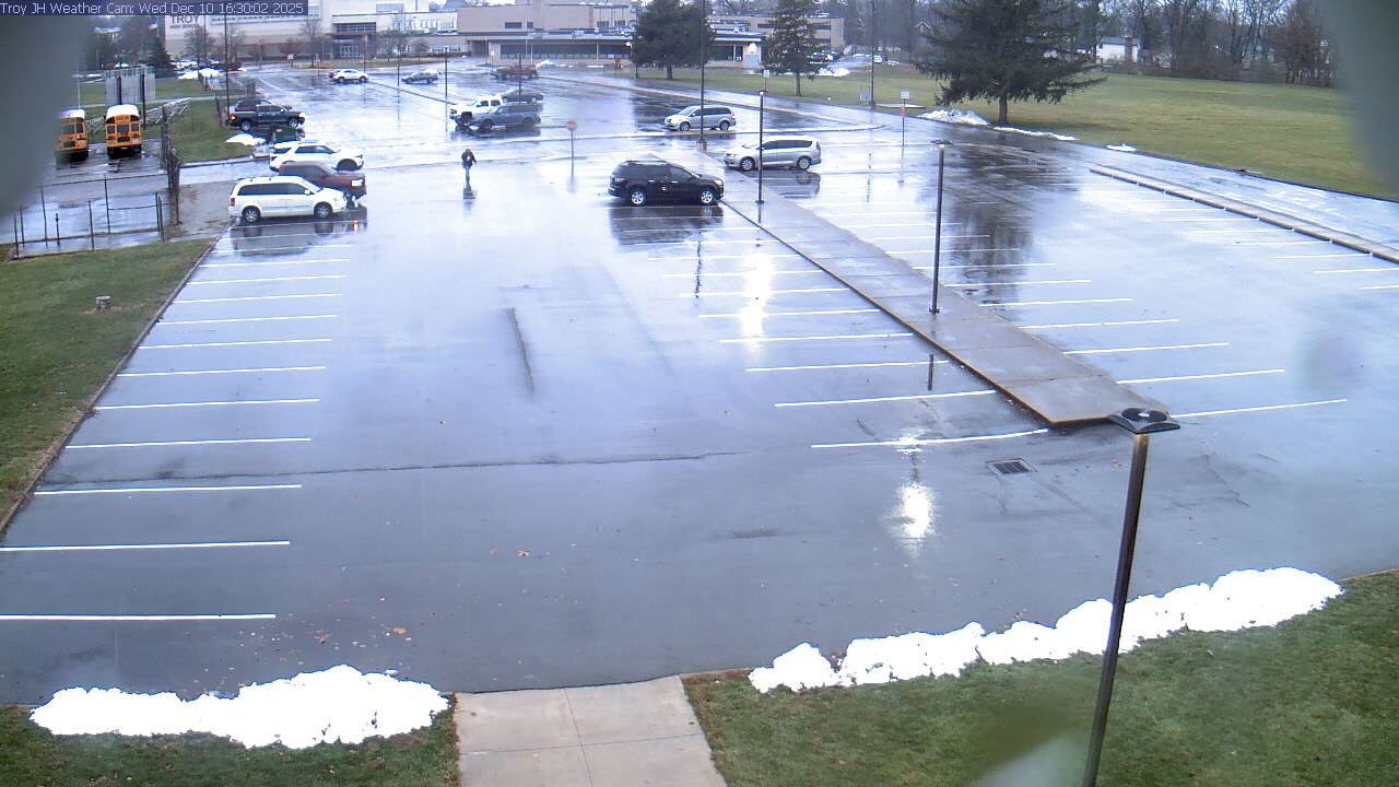 Thumbnail for current weather camera view from Troy JHS in Troy, Ohio