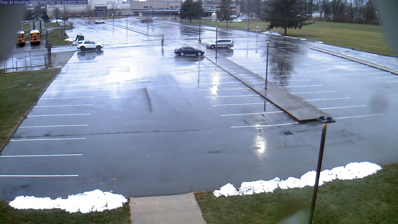 Thumbnail for current weather camera view from Troy JHS in Troy, Ohio