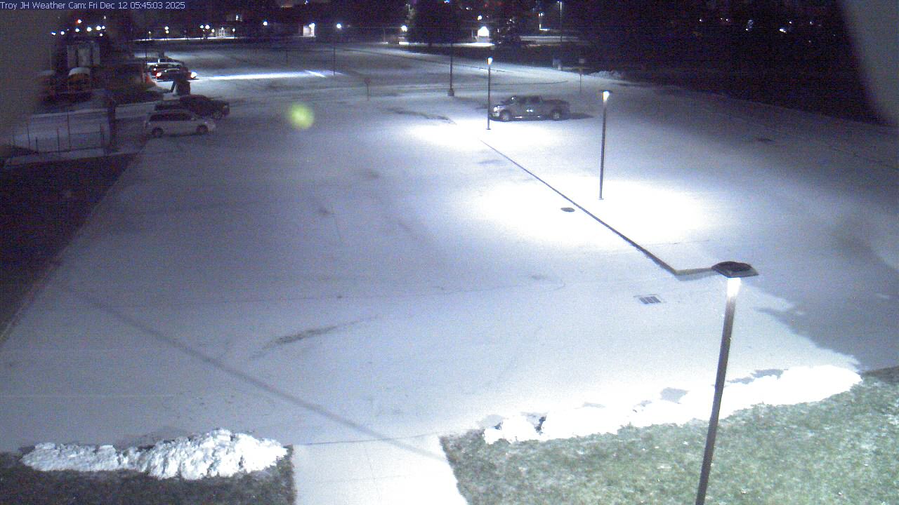 Thumbnail for current weather camera view from Troy JHS in Troy, Ohio