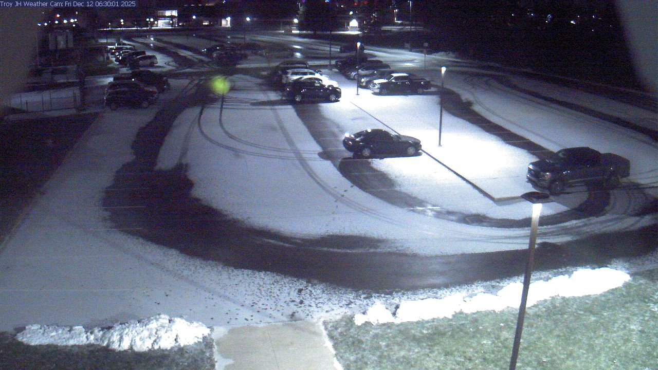 Thumbnail for current weather camera view from Troy JHS in Troy, Ohio