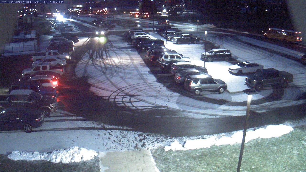 Thumbnail for current weather camera view from Troy JHS in Troy, Ohio