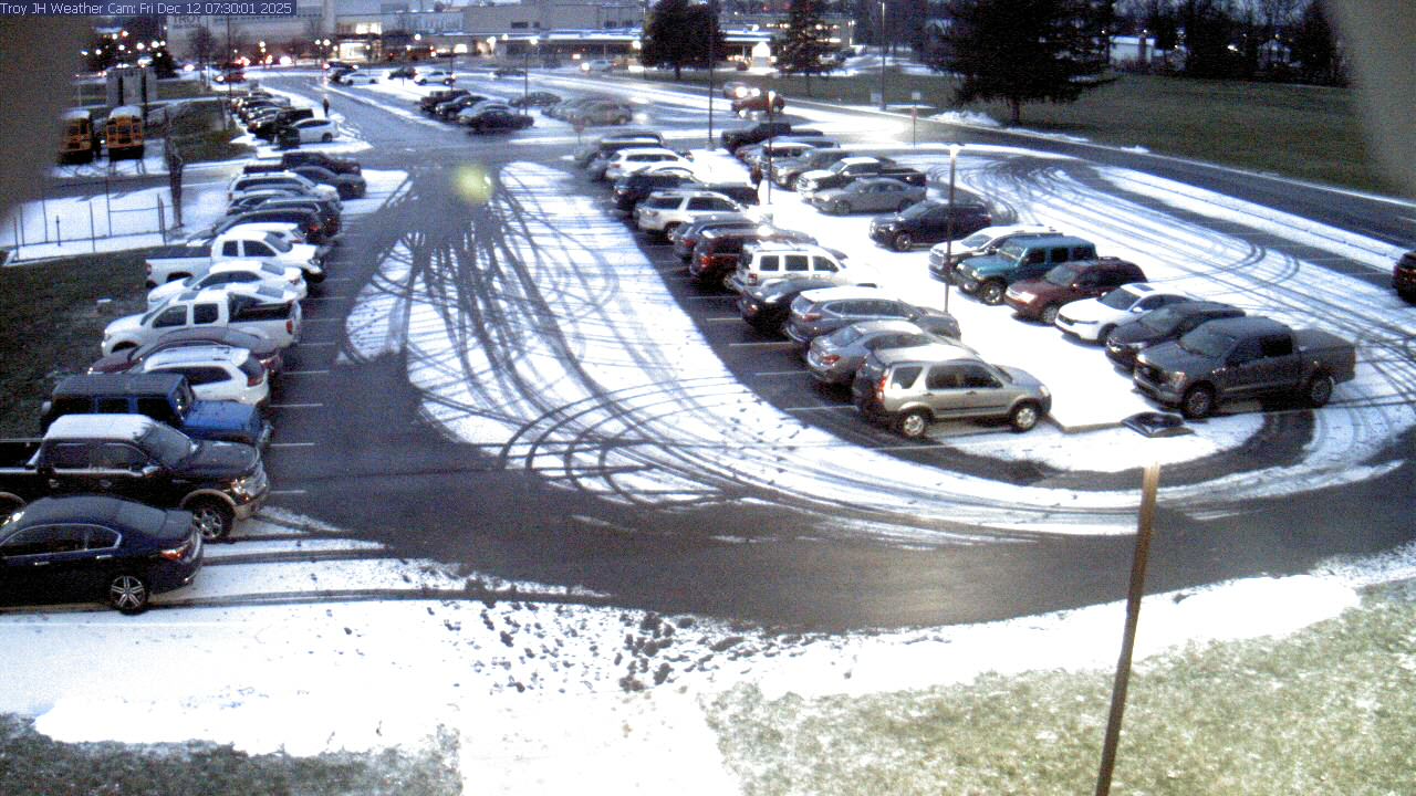 Thumbnail for current weather camera view from Troy JHS in Troy, Ohio
