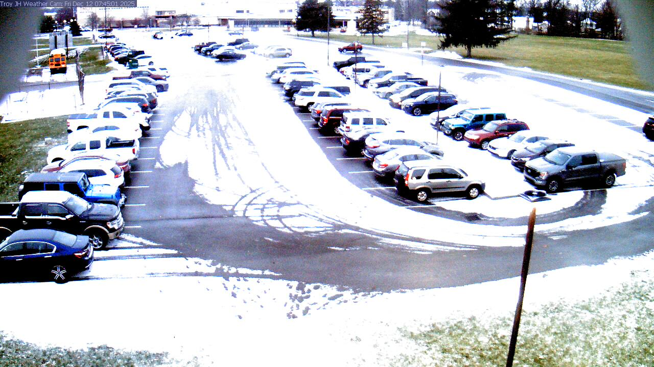 Thumbnail for current weather camera view from Troy JHS in Troy, Ohio