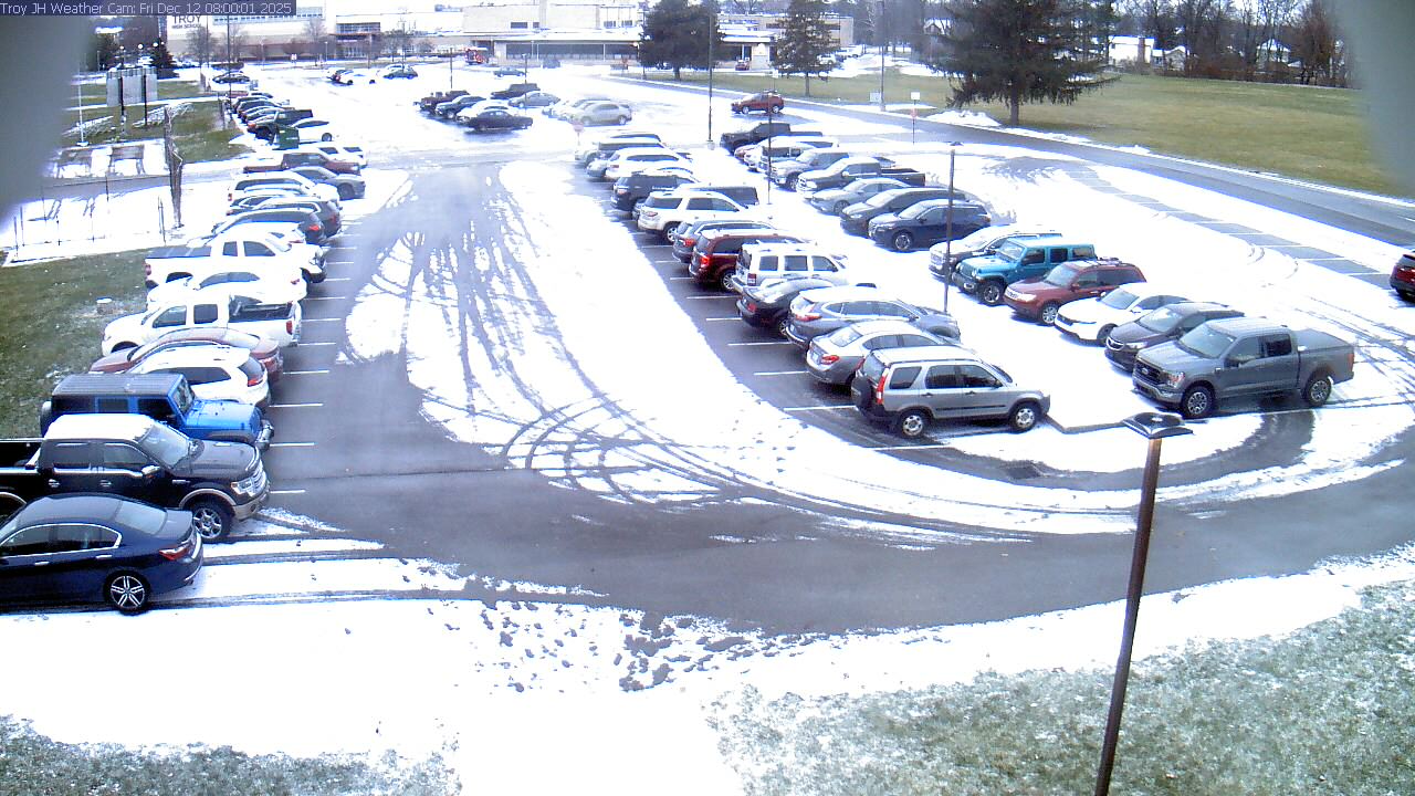 Thumbnail for current weather camera view from Troy JHS in Troy, Ohio