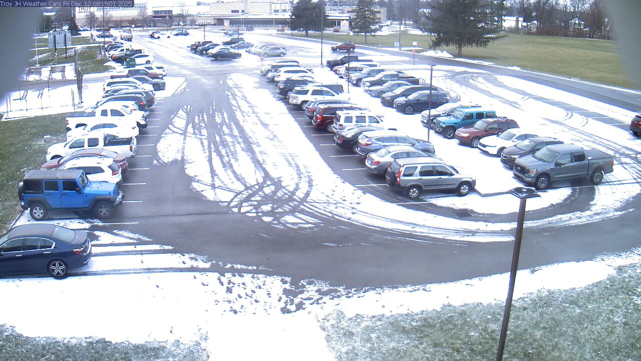 Thumbnail for current weather camera view from Troy JHS in Troy, Ohio