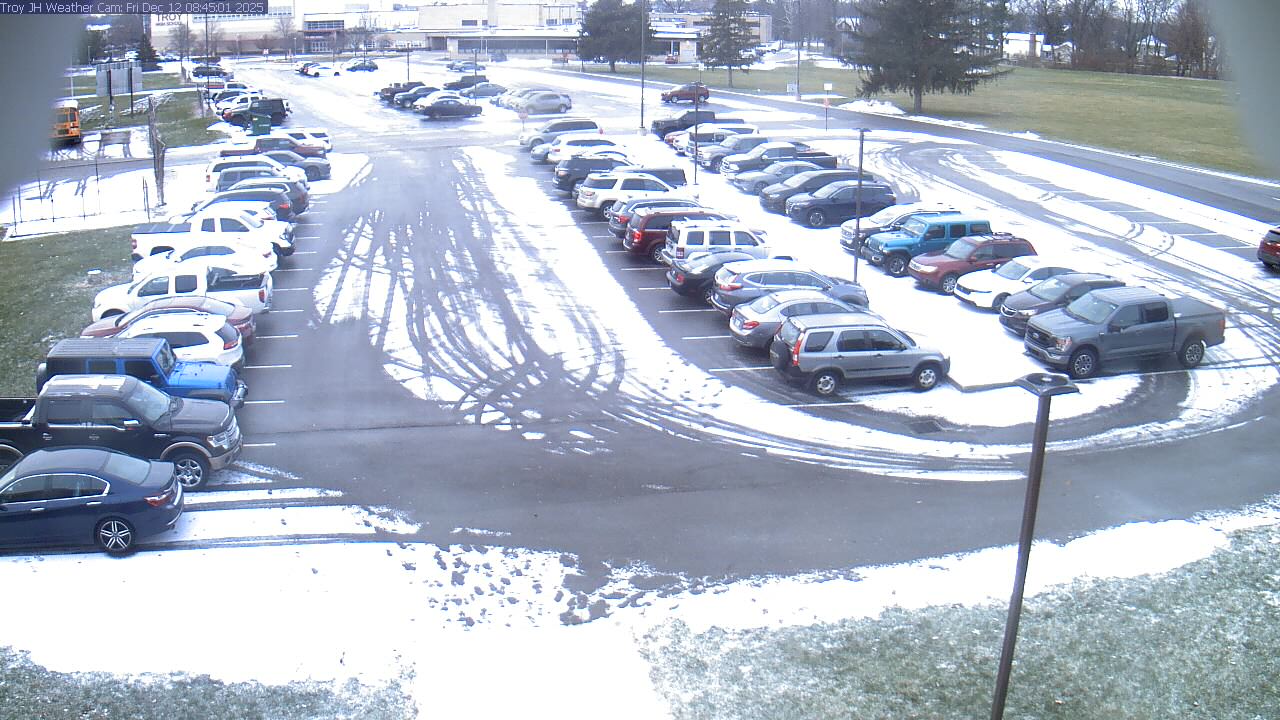 Thumbnail for current weather camera view from Troy JHS in Troy, Ohio