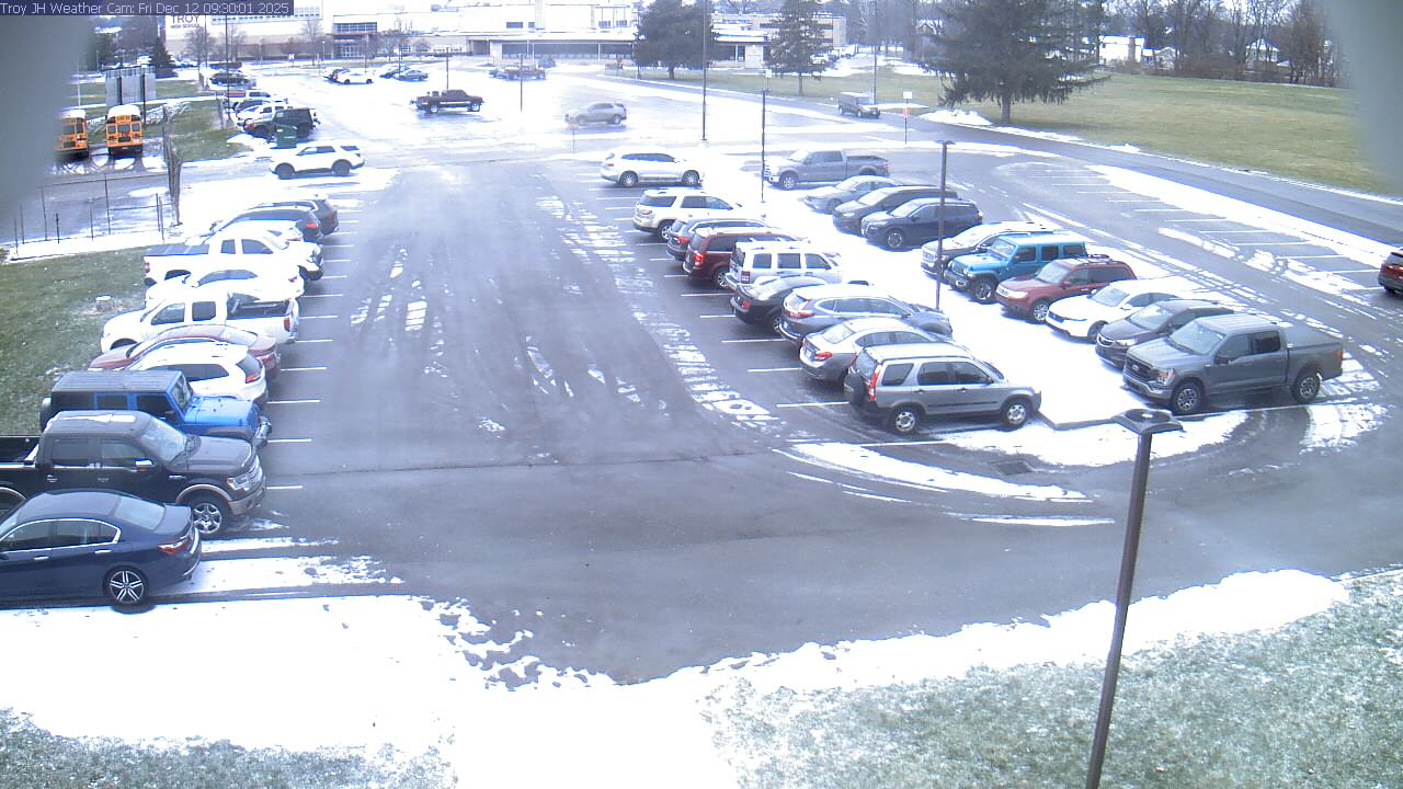 Thumbnail for current weather camera view from Troy JHS in Troy, Ohio