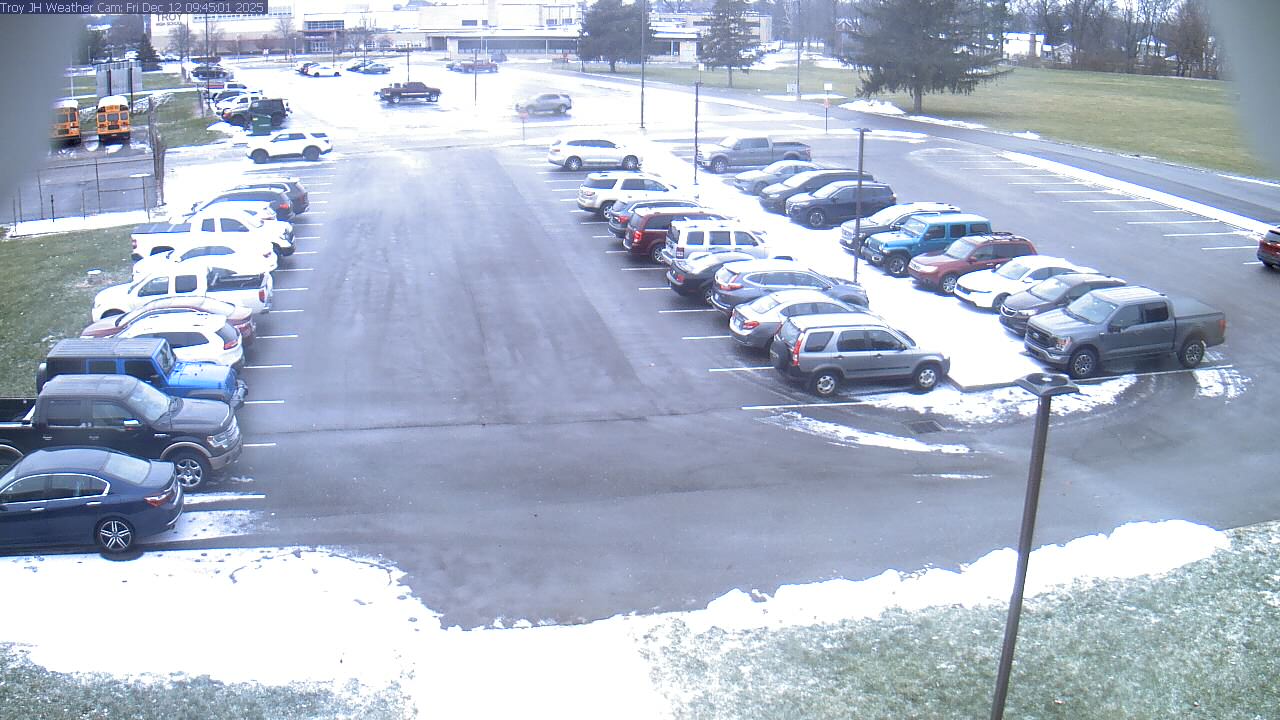Thumbnail for current weather camera view from Troy JHS in Troy, Ohio