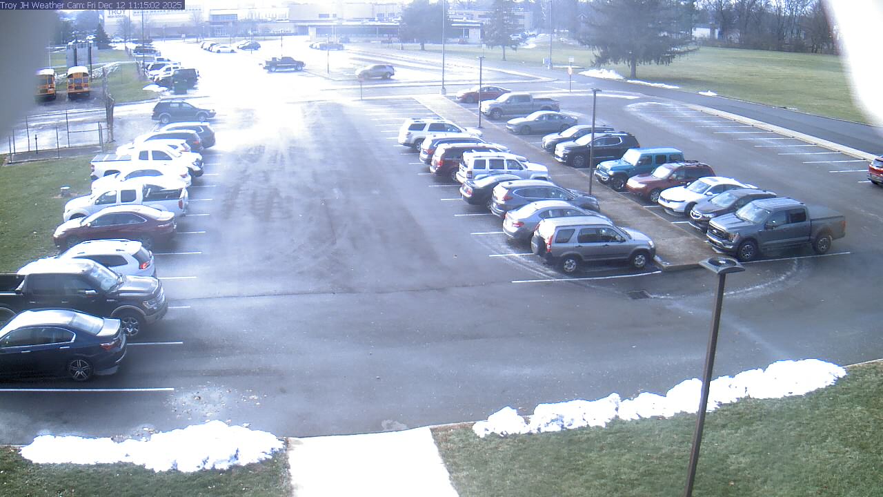 Thumbnail for current weather camera view from Troy JHS in Troy, Ohio