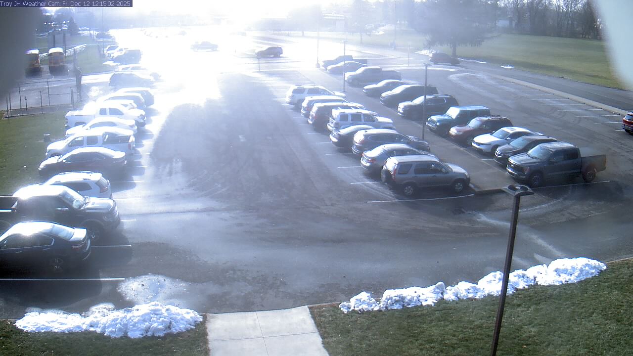 Thumbnail for current weather camera view from Troy JHS in Troy, Ohio